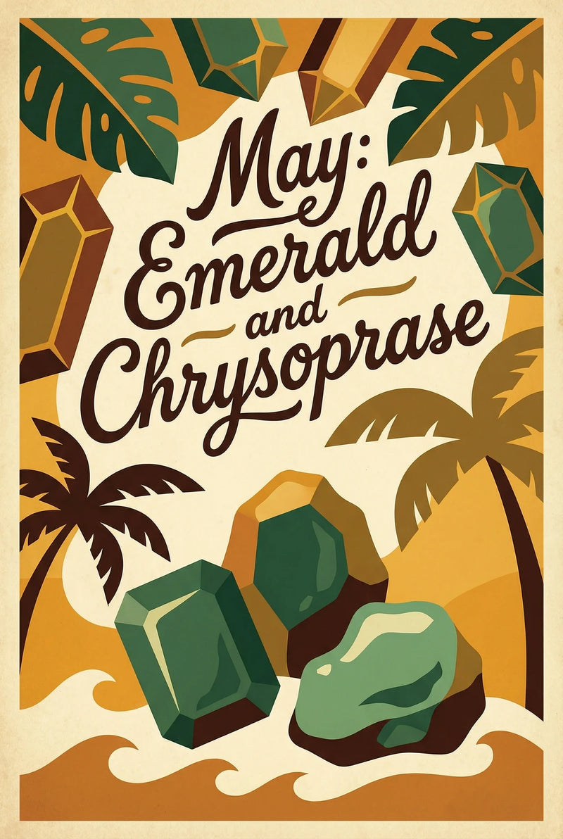 May: Emerald and Chrysoprase