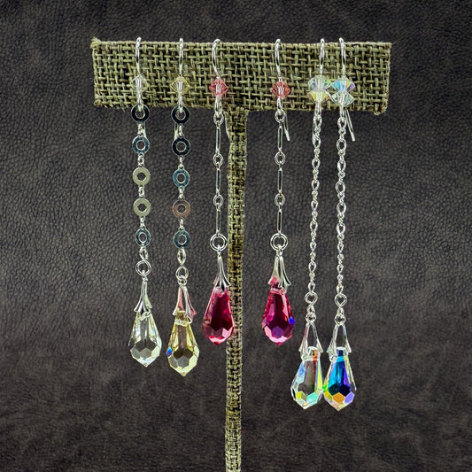 Inspiration-PROJECT: Vintage Crystal Earrings-The Bead Gallery Honolulu | Maelify