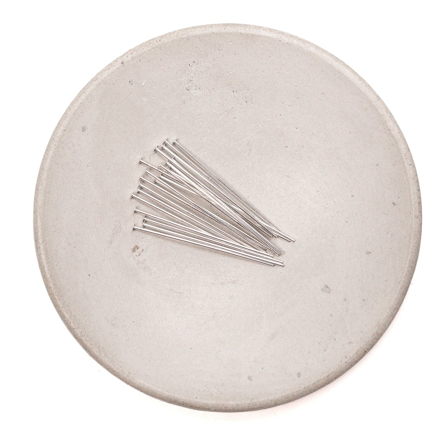 Headpin: 1" 24-Gauge (Available in 2 Metals) - 20 pcs.-The Bead Gallery Honolulu