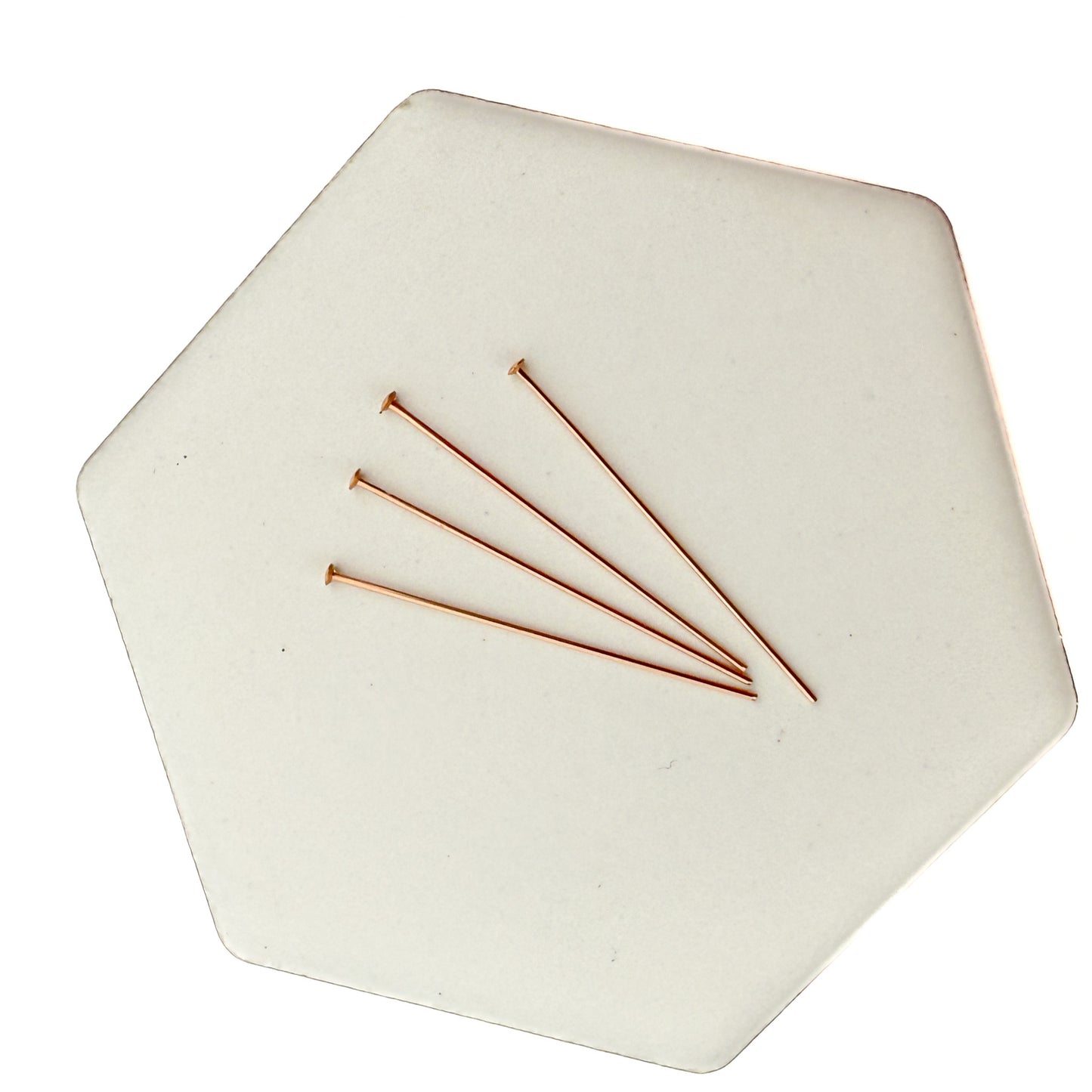 1" 24 Gauge Headpin - Silver | Gold | Rose Gold (S75)-The Bead Gallery Honolulu