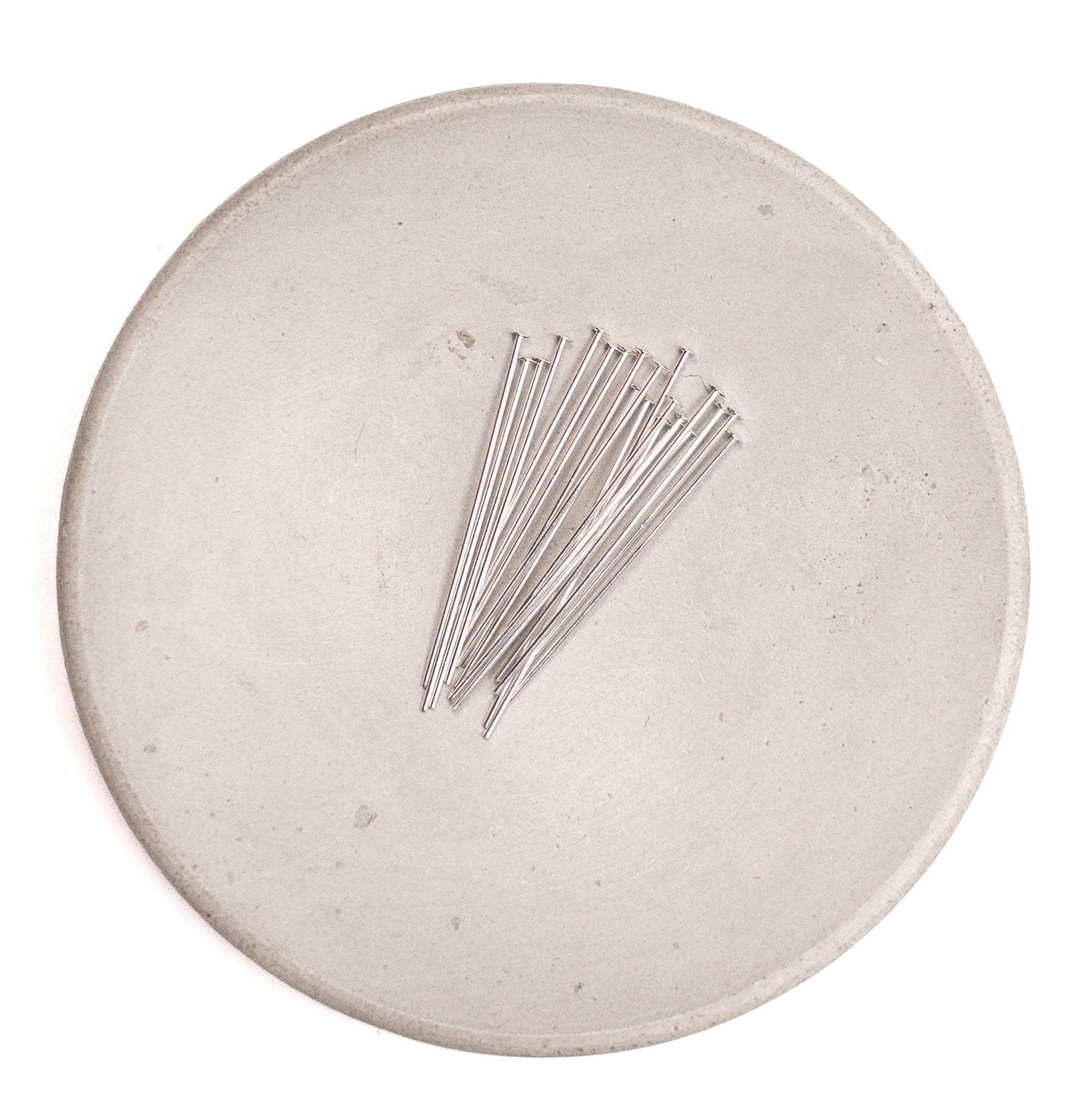 1" 26 Gauge Headpin - Silver | Gold | Rose Gold (S71)-The Bead Gallery Honolulu