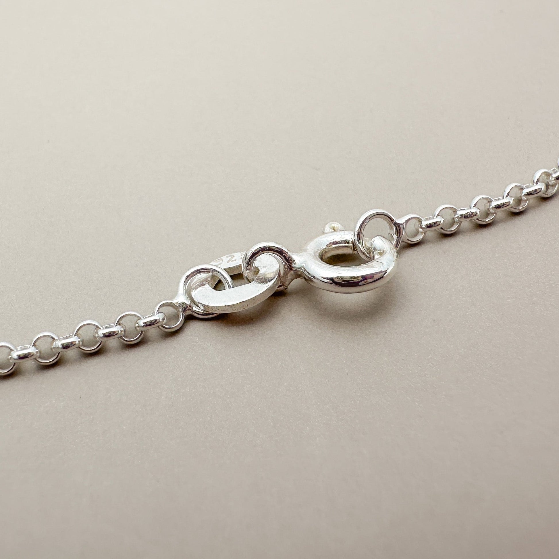 18" Rolo Chain 1.5mm Finished Chain (Sterling Silver) - 1 pc. (M261)-The Bead Gallery Honolulu