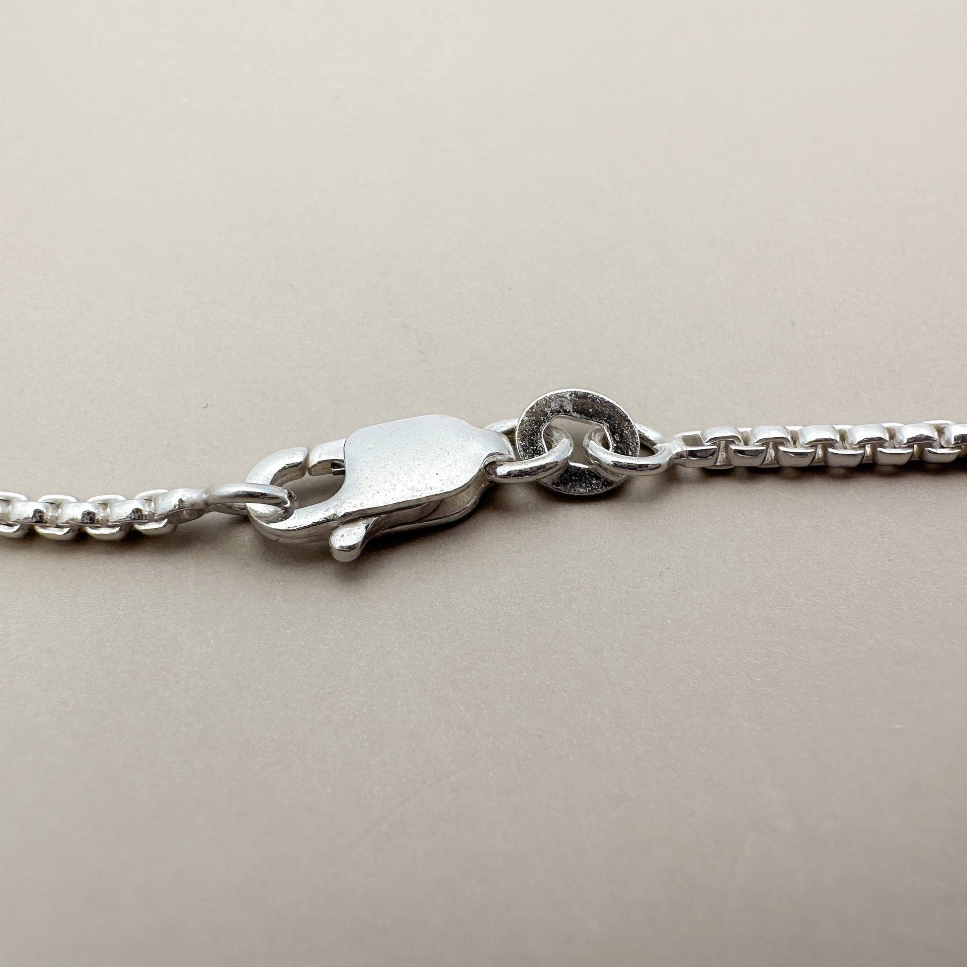 18" Round Box Chain 1.5mm Finished Chain (Sterling Silver) - 1 pc. (M1981)-The Bead Gallery Honolulu