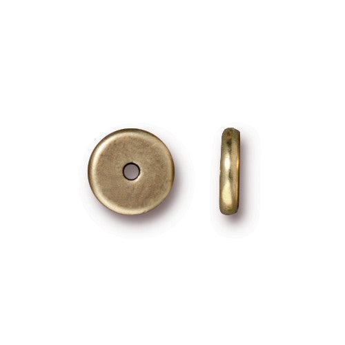 8mm Large Disc Spacer Bead (4 Colors Available) - 10 pcs.