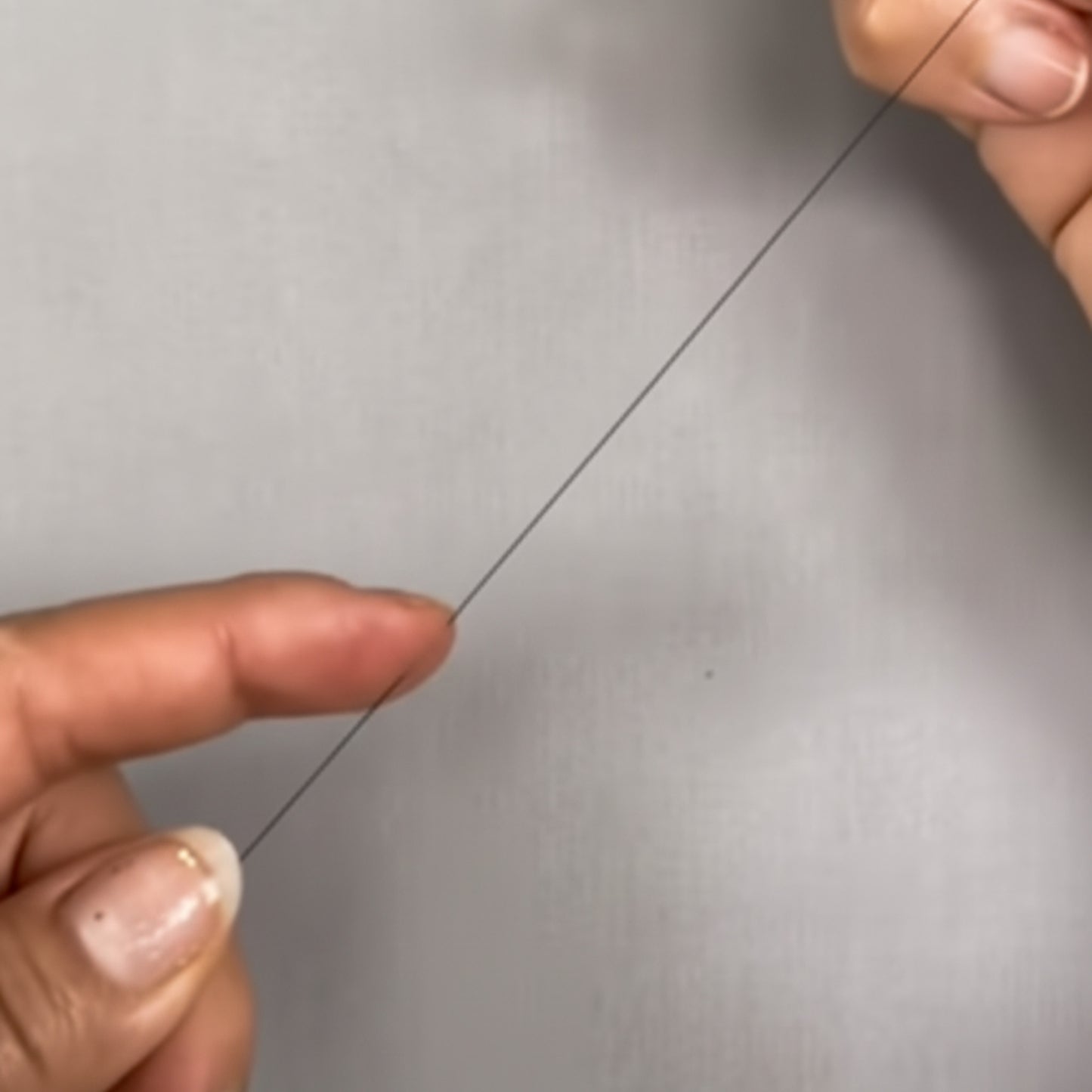 Black Monofilament Stretchy Cord Needle - 9 ft.-The Bead Gallery Honolulu