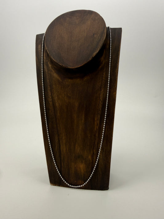 24" Ball Chain - Stainless Steel (1 pc/M1334)