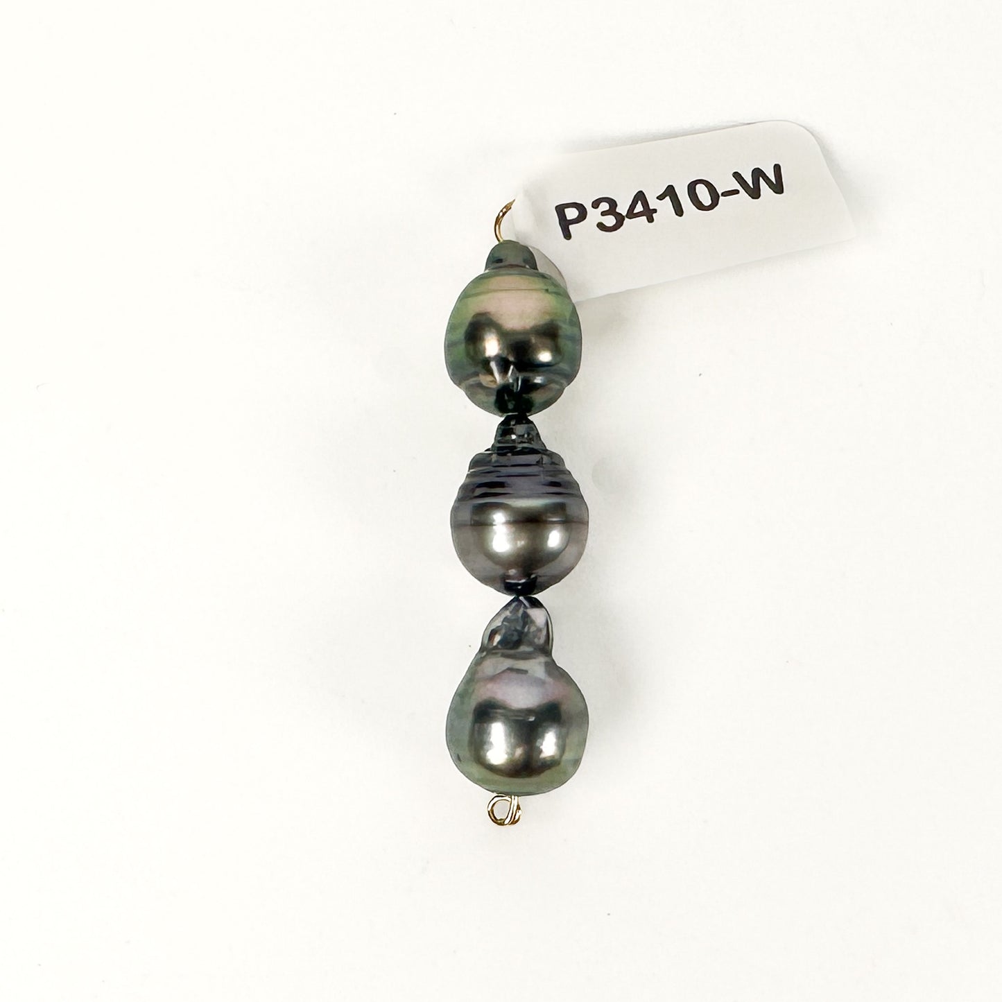 Tahitian Pearl 3-Piece Baroque Set - (1 pc/P3410)-The Bead Gallery Honolulu