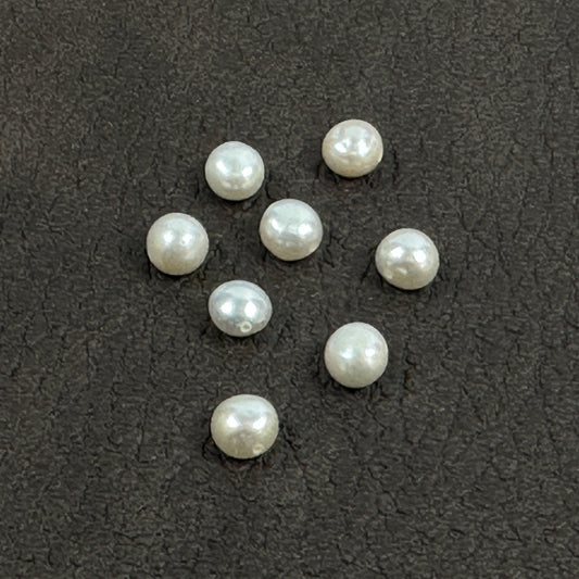 Freshwater Pearl 6-6.5mm White Nugget Bead (1 pc/P3334)-The Bead Gallery Honolulu