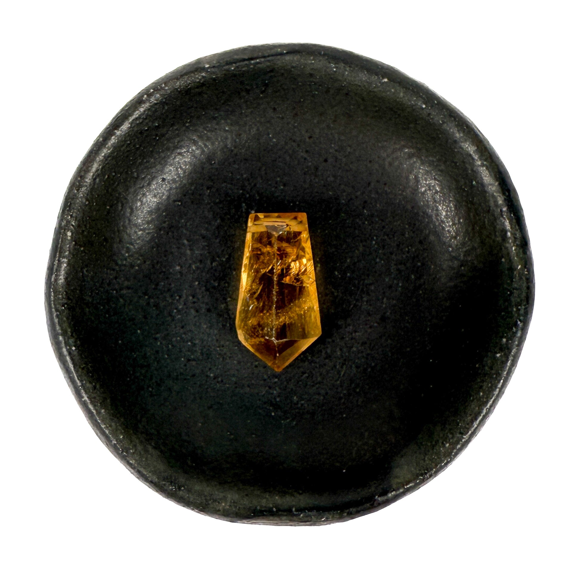 Citrine Faceted Side Drilled Pendant (1 pc/P3421)-The Bead Gallery Honolulu