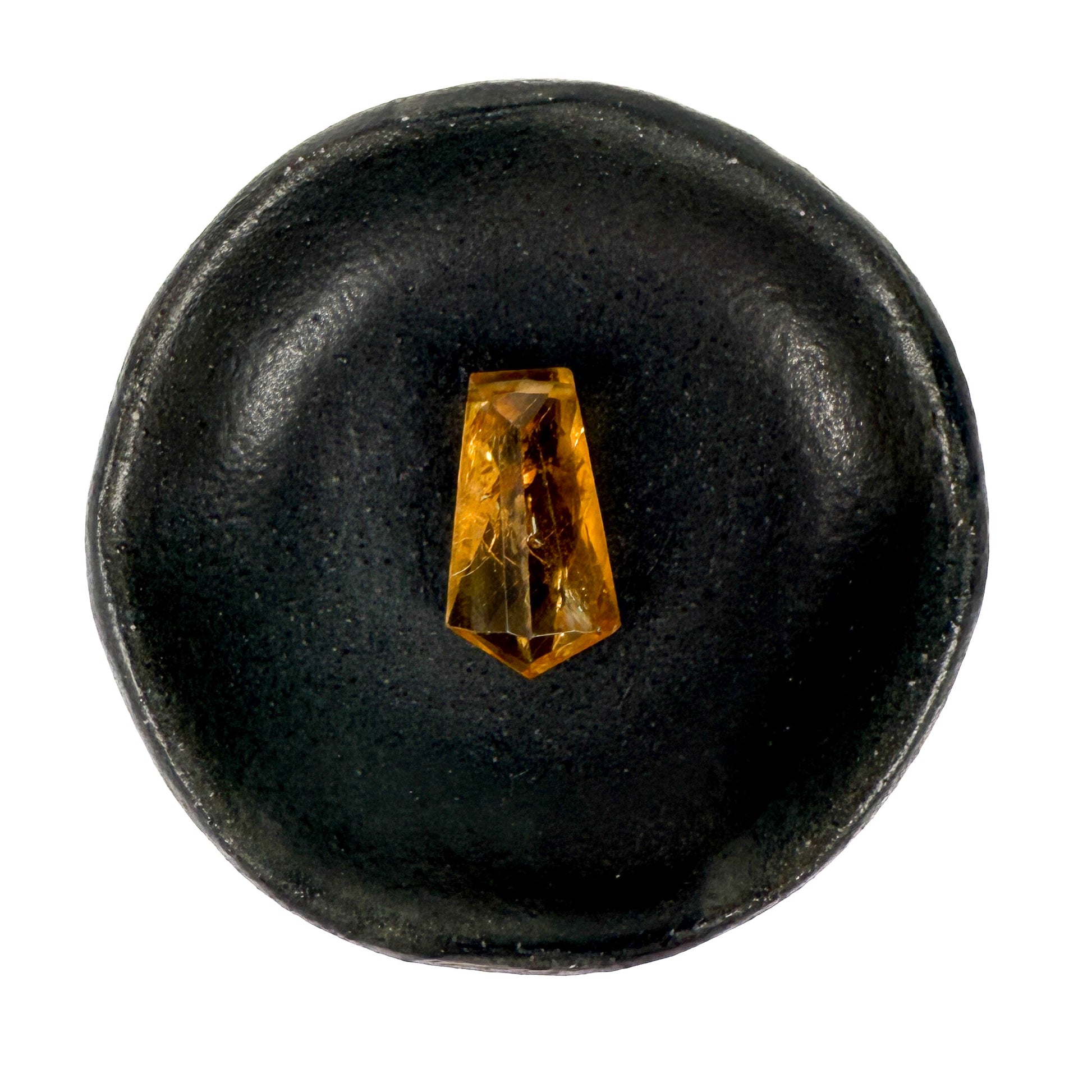 Citrine Faceted Side Drilled Pendant (1 pc/P3421)-The Bead Gallery Honolulu