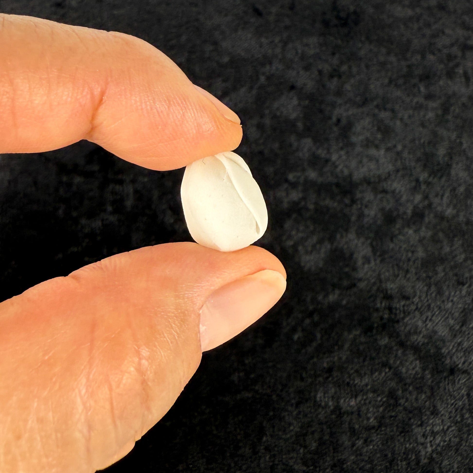 Hawaiian Pikake (Jasmine) Bud Flower 14mm White Clay Bead (C133)-The Bead Gallery Honolulu