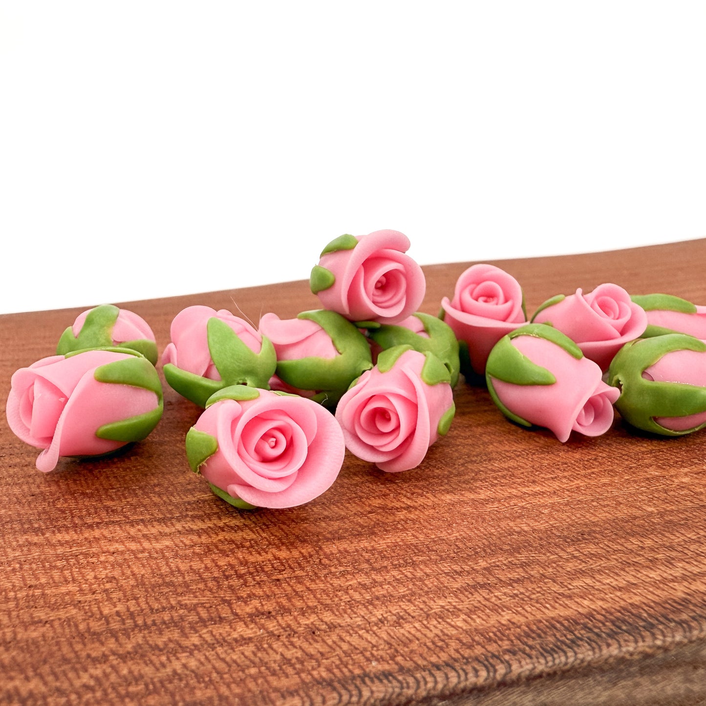 Large Hawaiian Lei Flower Clay Bead (1 pc / P3446)