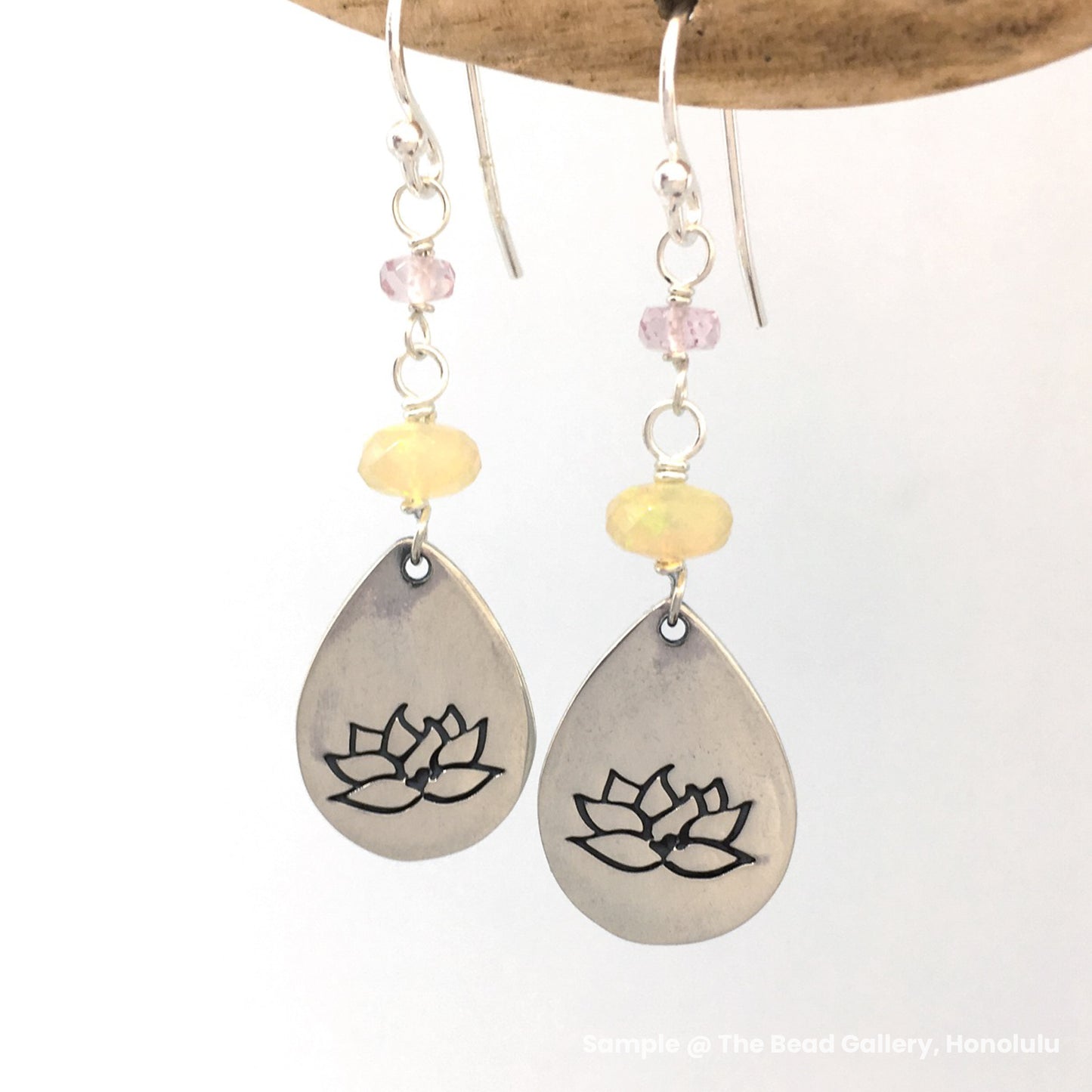 Lotus Teardrop Charm - A Bead Gallery Exclusive (M175)-The Bead Gallery Honolulu