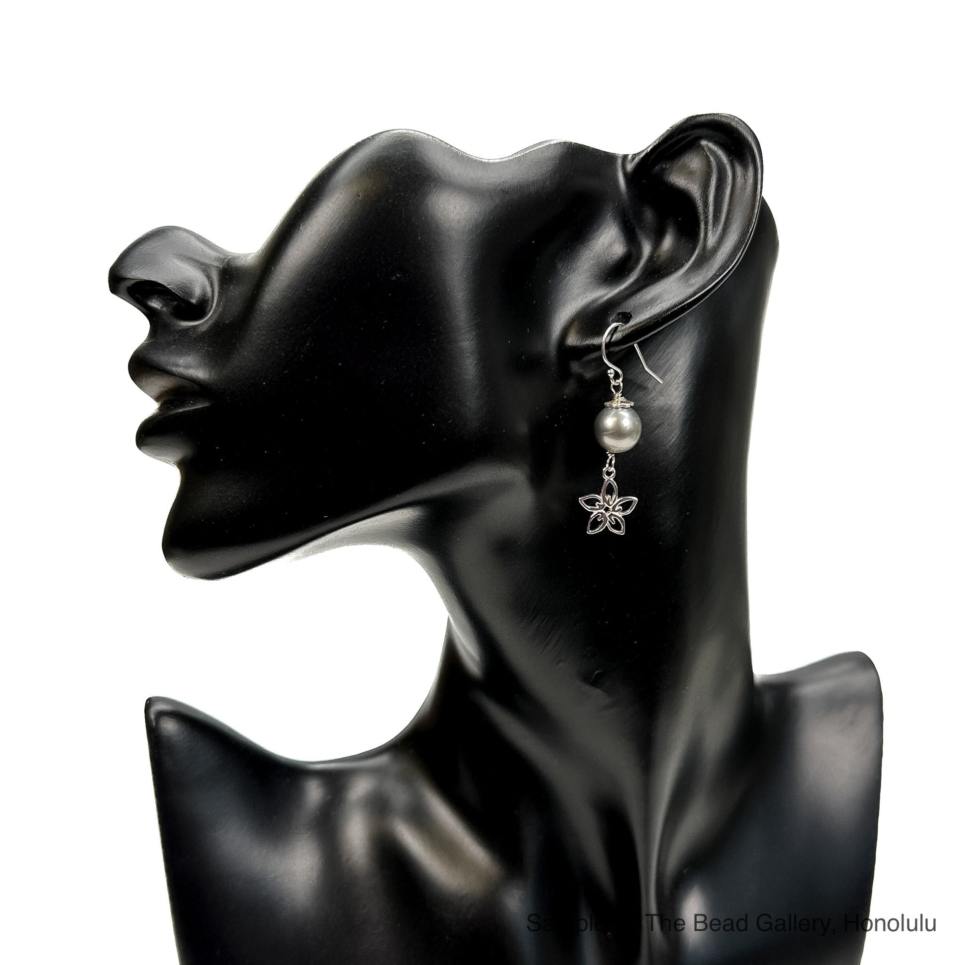 Bead Cap 7mm Solid Mini Flower (Thai Silver) - 6 pc. (M1018)-The Bead Gallery Honolulu