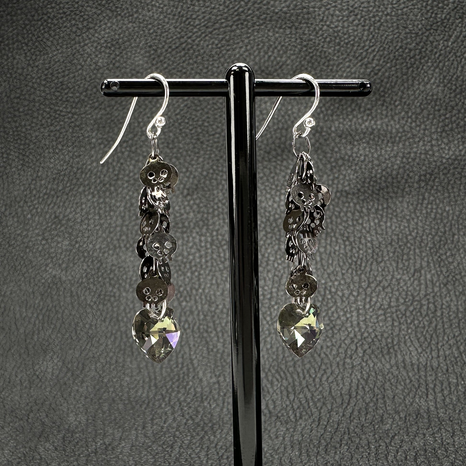 Black Cat OR Skull Earrings - 1 pair (KT286)-The Bead Gallery Honolulu