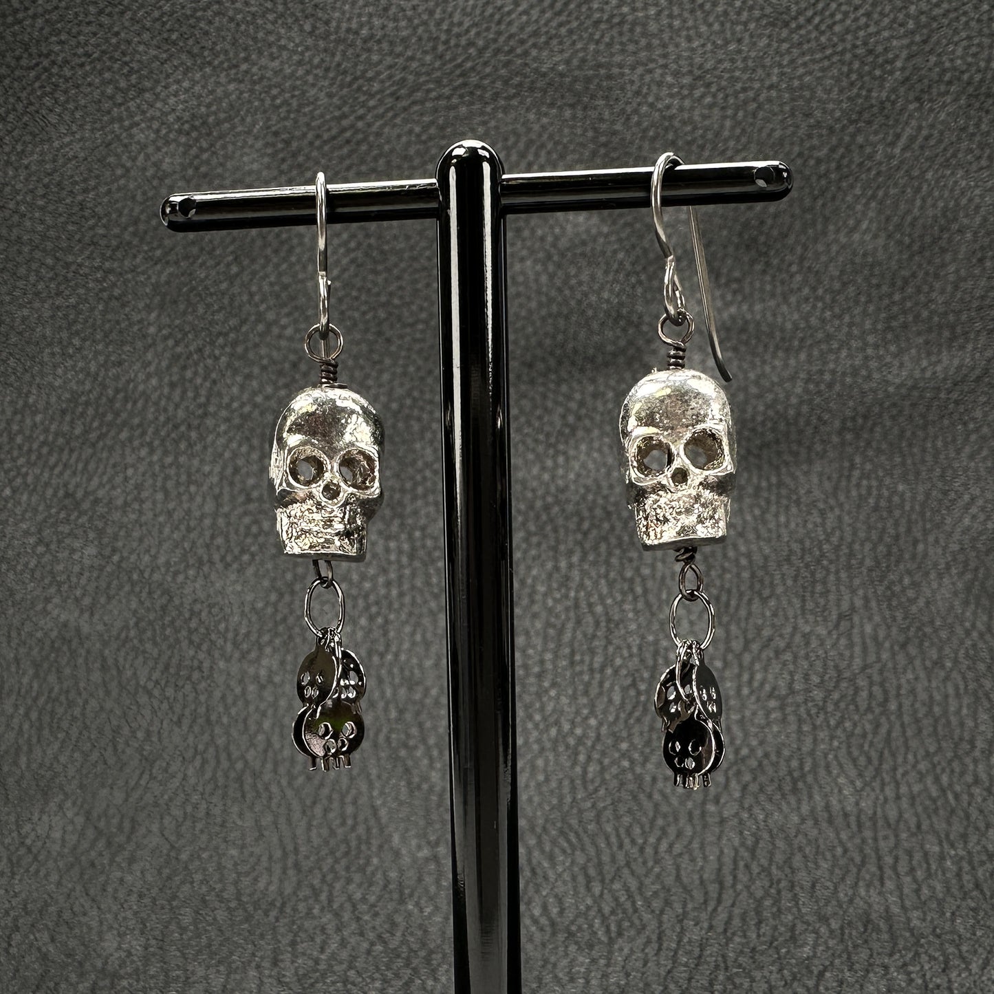 Black Cat OR Skull Earrings - 1 pair (KT286)-The Bead Gallery Honolulu