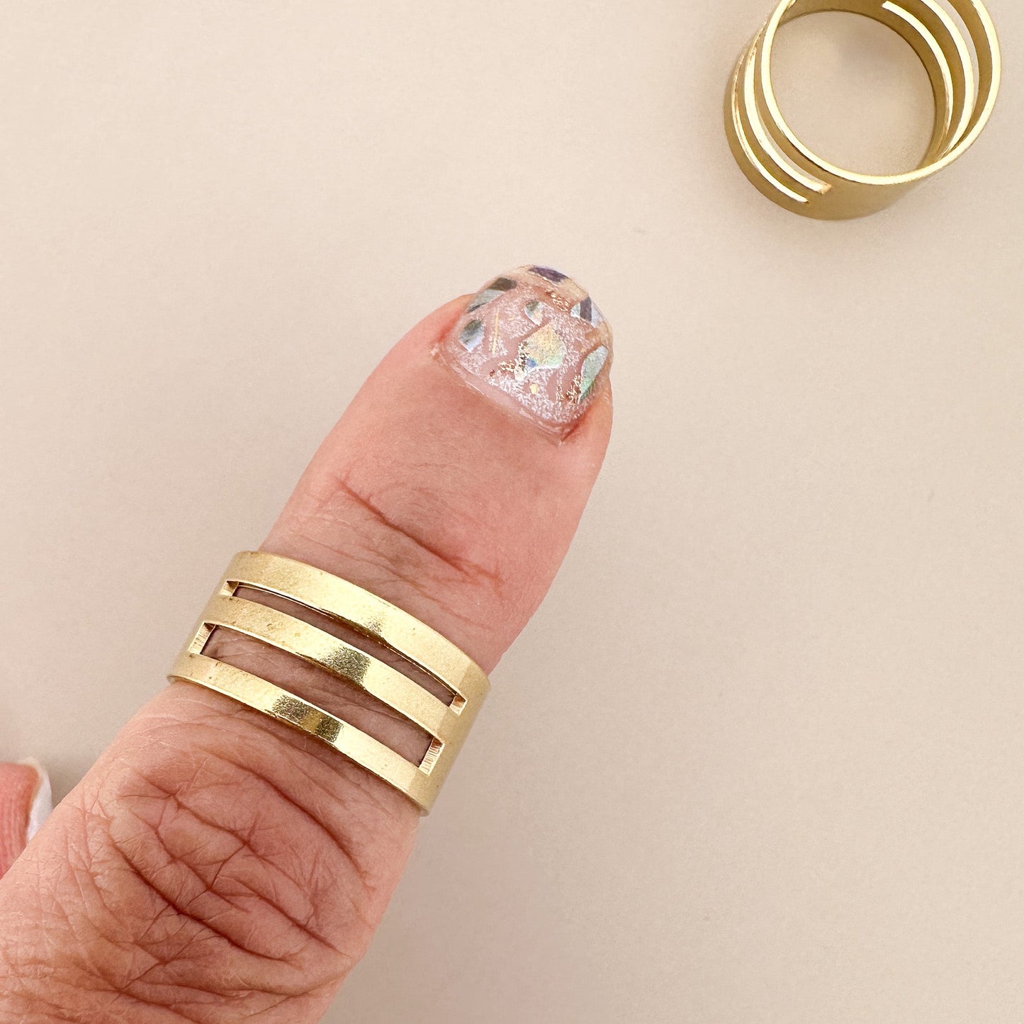 Brass Ring Jump Ring Opener Assistant Tool - 1 pc. (TLB52)-The Bead Gallery Honolulu