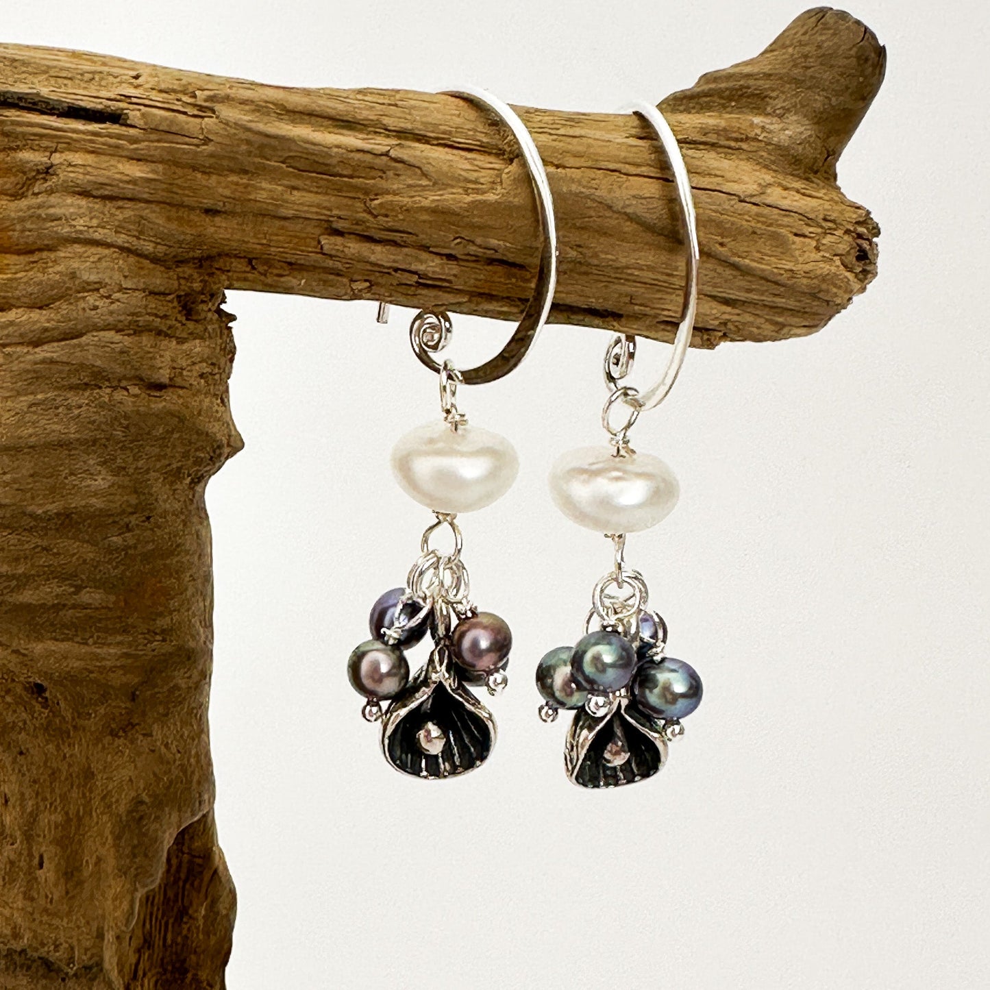 Calla Lily Earring Kit - Sterling Silver (KT279)-The Bead Gallery Honolulu