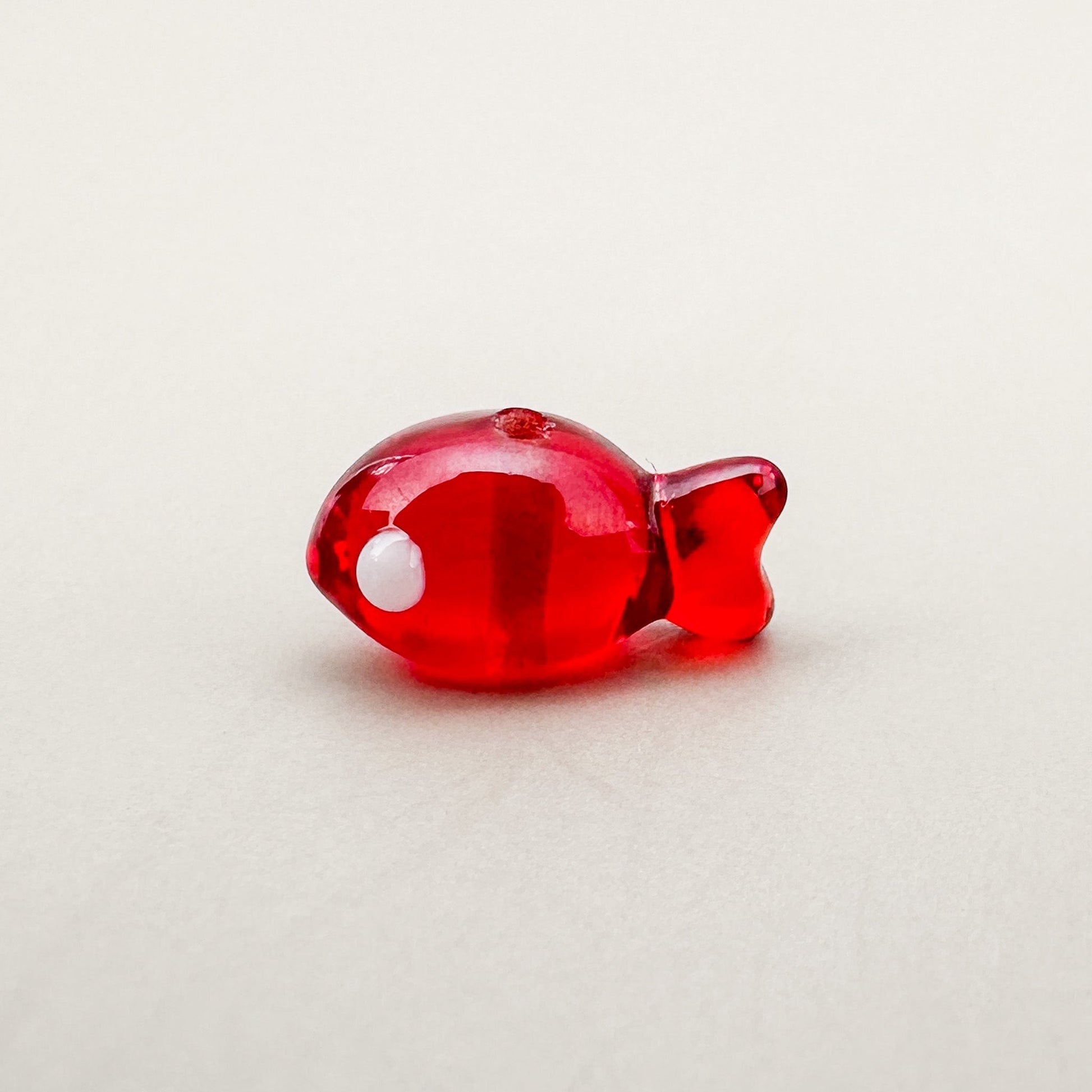 Chibi Handmade Glass Beads - Fish (2 Colors) (LB178)-The Bead Gallery Honolulu