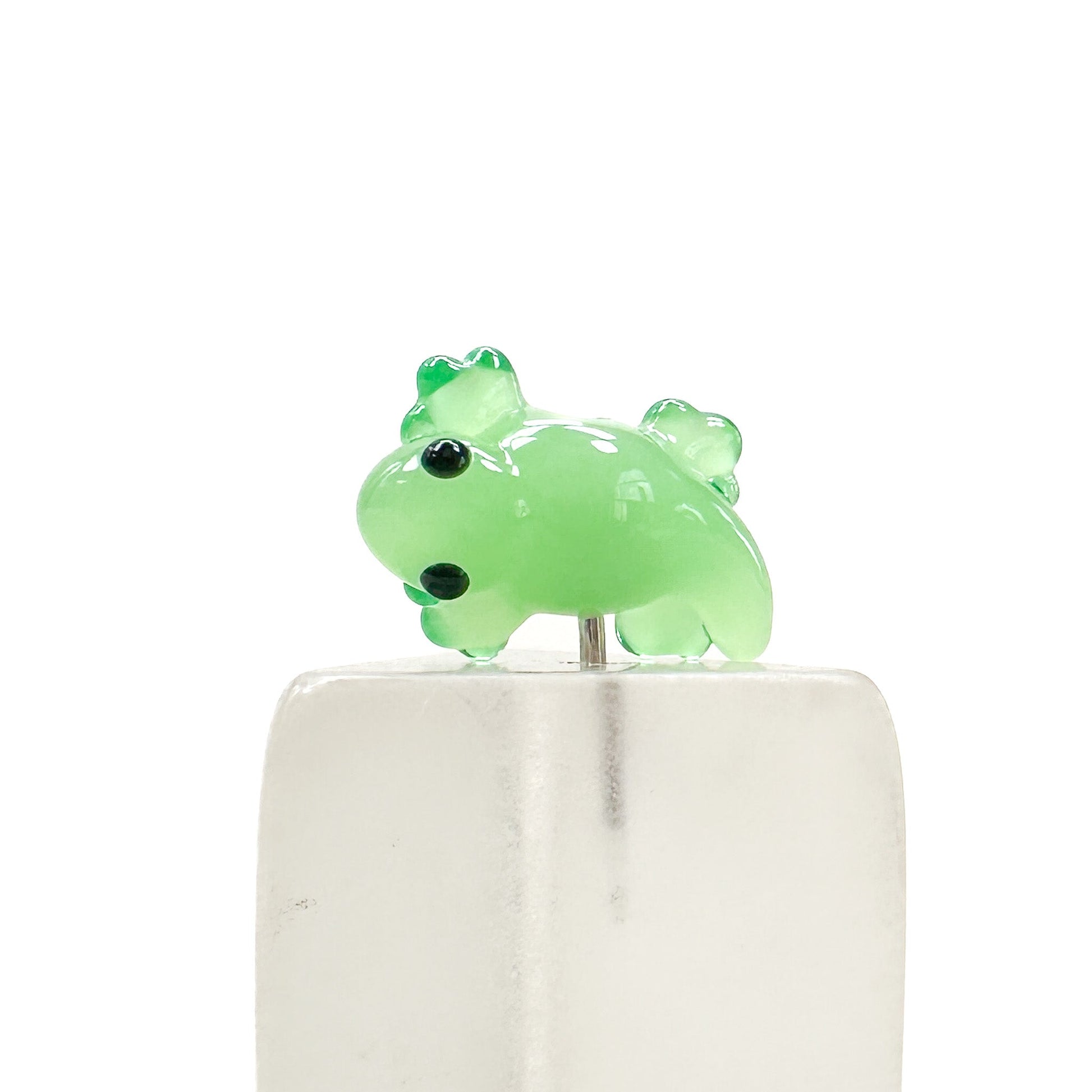 Chibi Handmade Glass Beads - Gecko (LB257)-The Bead Gallery Honolulu