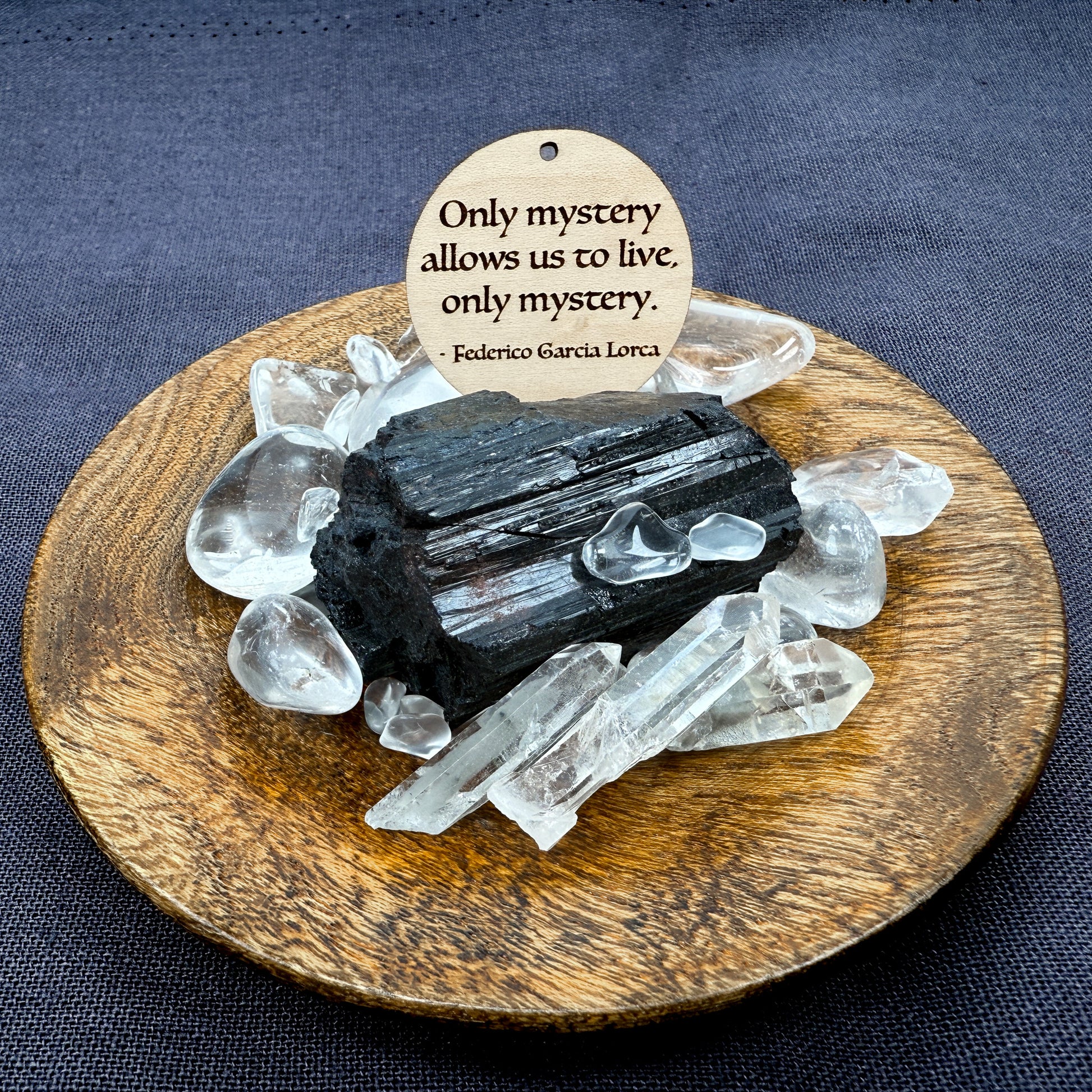 Crystal Garden Plate (CS041)-The Bead Gallery Honolulu