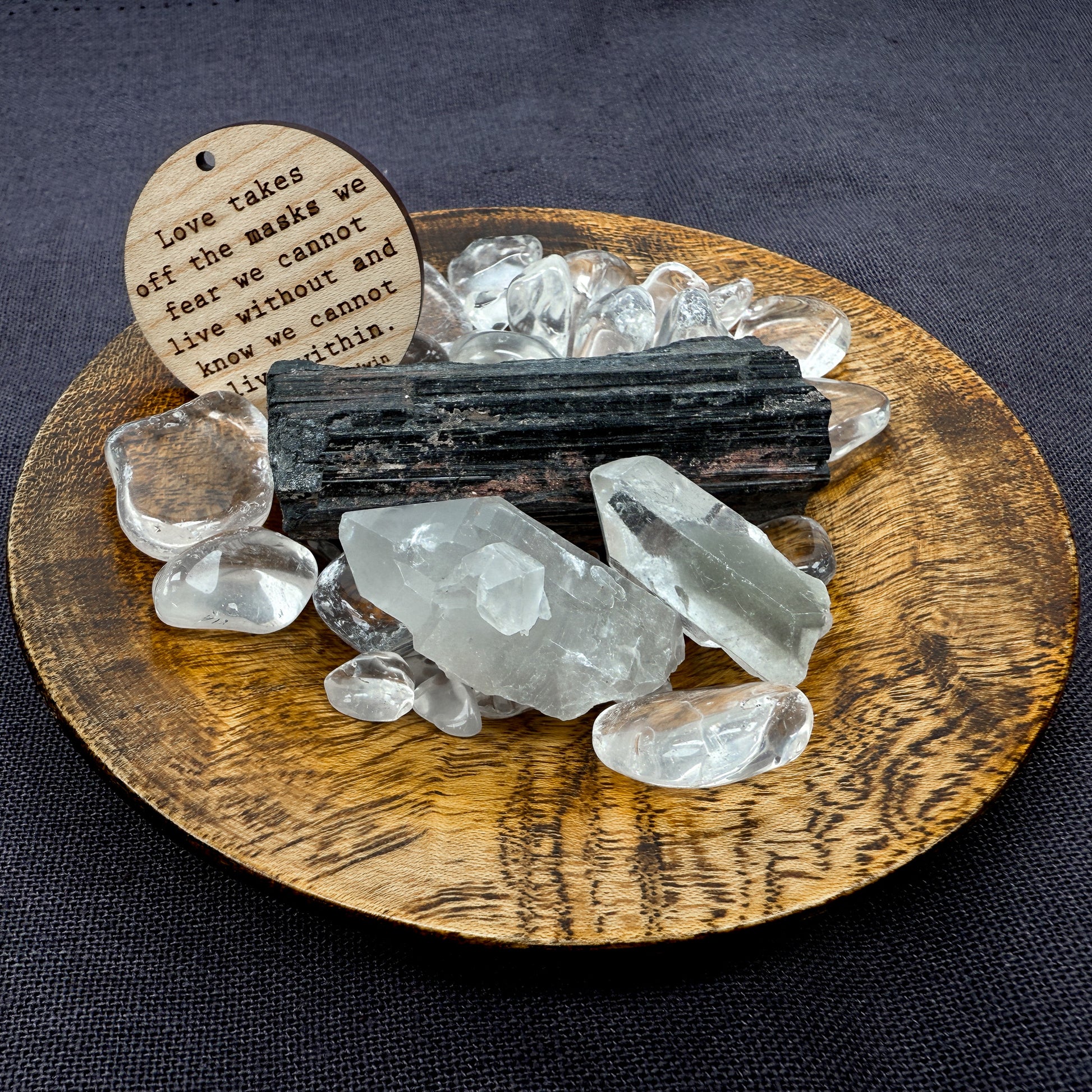 Crystal Garden Plate (CS041)-The Bead Gallery Honolulu