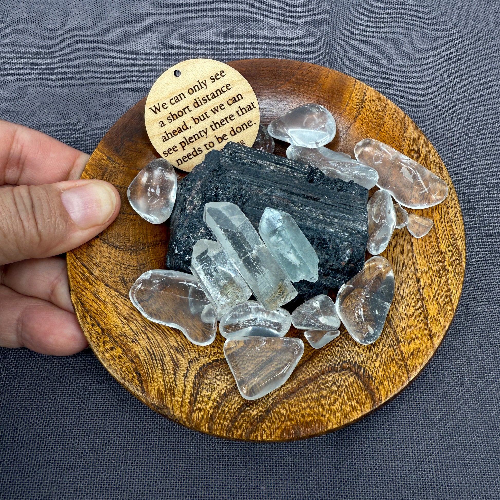 Crystal Garden Plate (CS041)-The Bead Gallery Honolulu