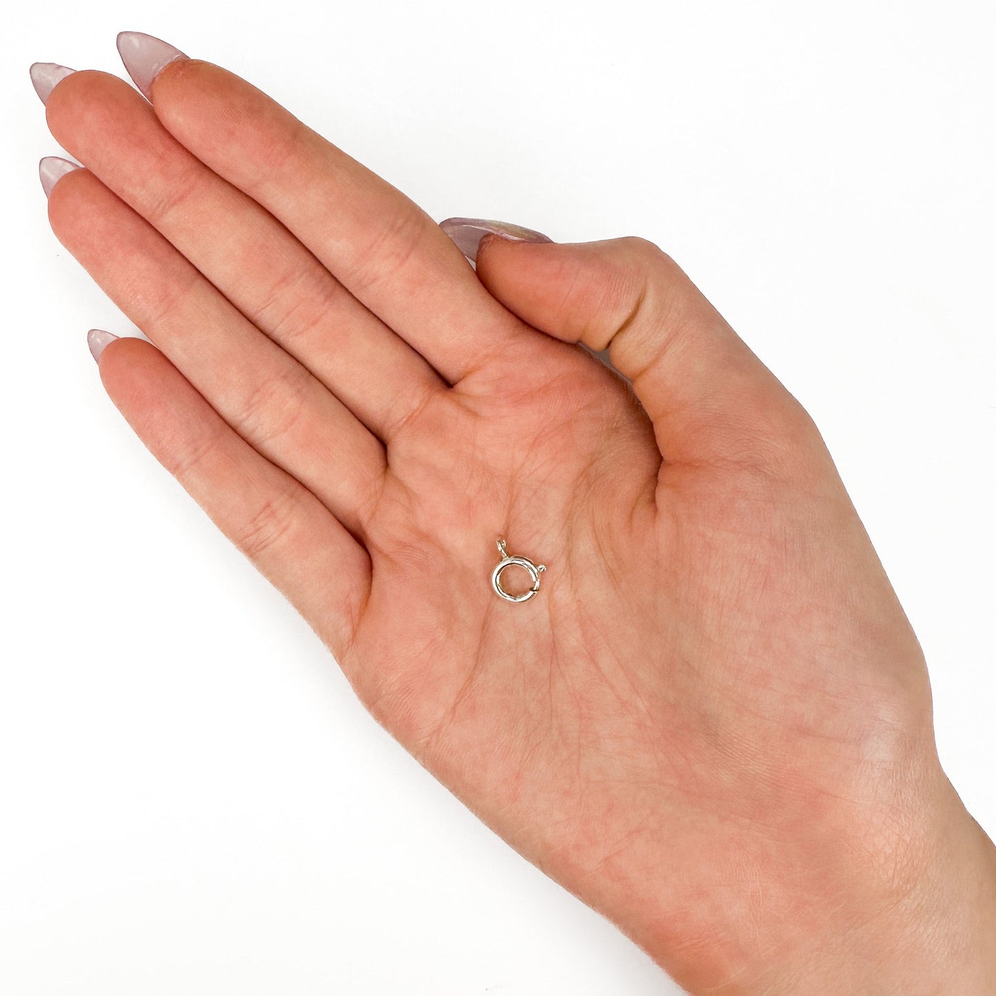 Daisy Hook and Eye (Sterling Silver) - 1 set (S1-31)-The Bead Gallery Honolulu