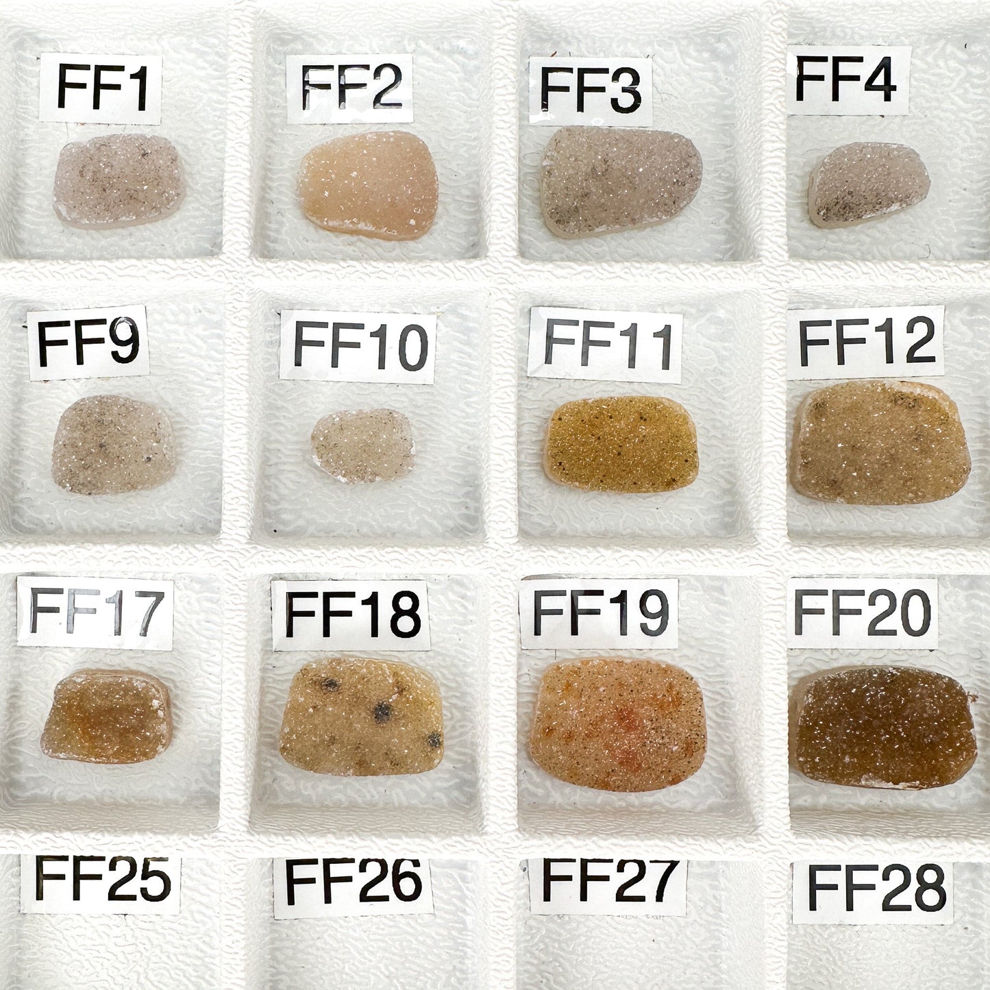 Druzy Agate Flat Rectangle Long Drill Focal Bead - 1 pc. (P2288)-The Bead Gallery Honolulu