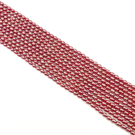 Freshwater Pearl 5-5.5mm Pink Nugget Bead - 8" Strand (GEM2252)-The Bead Gallery Honolulu