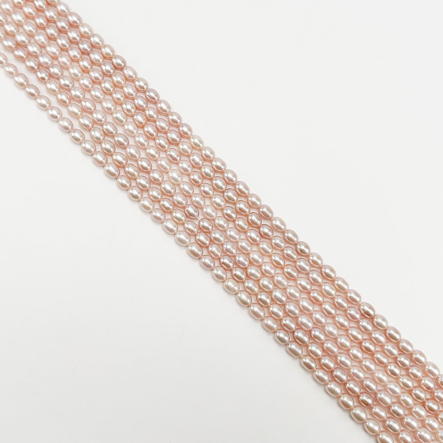 Freshwater Pearl 7mm Pink Potato Bead - 8" Strand (GEM2243)-The Bead Gallery Honolulu