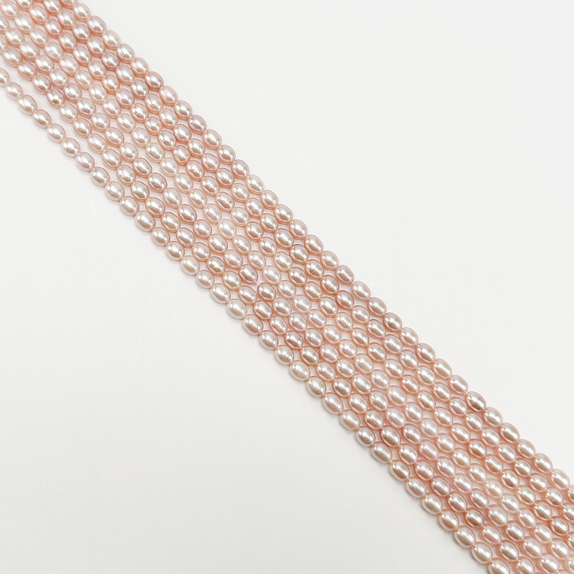 Freshwater Pearl 7mm Pink Potato Bead - 8" Strand (GEM2243)-The Bead Gallery Honolulu