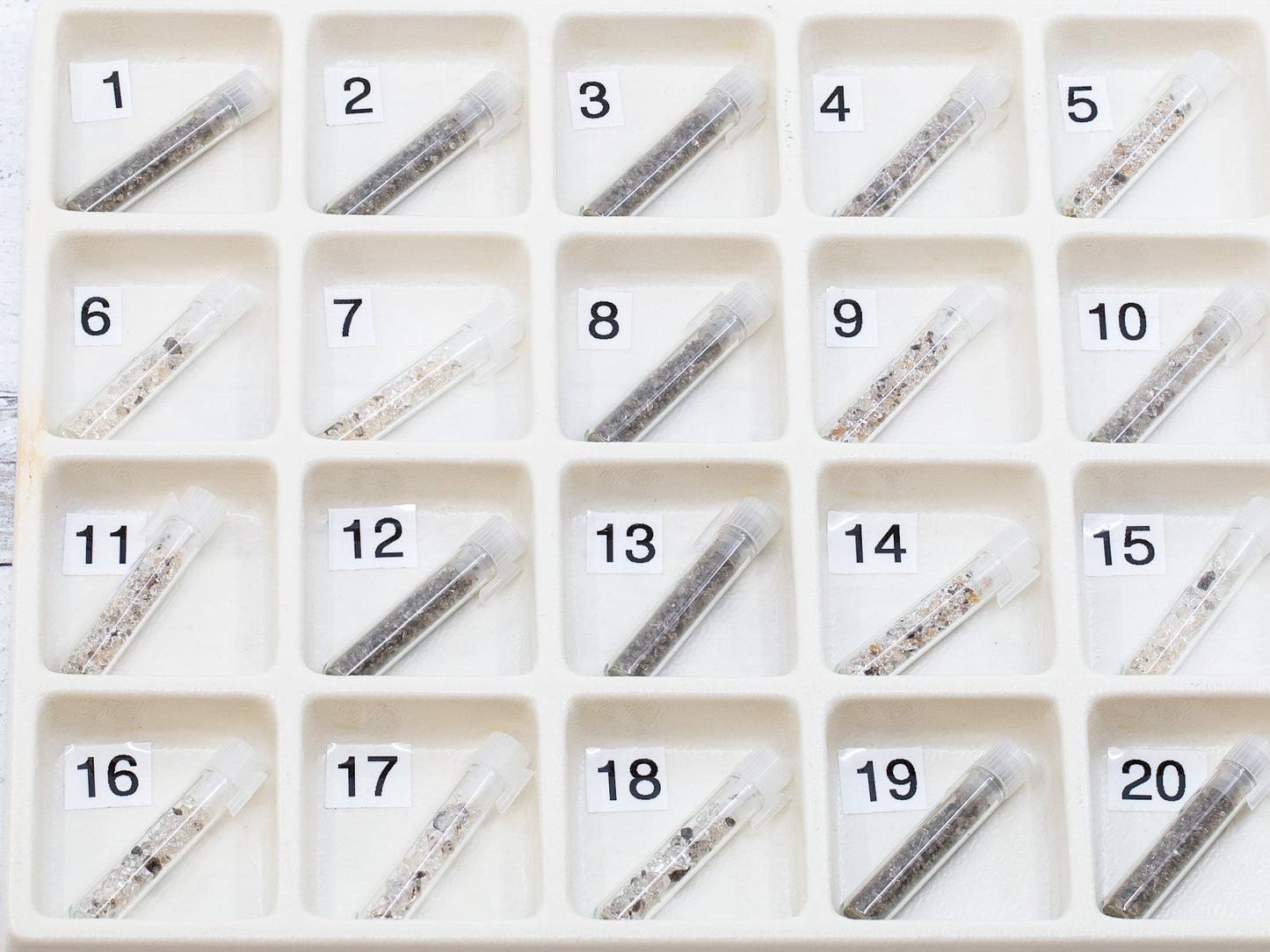 Herkimer Diamond Specimen In Vial - 1 pc.