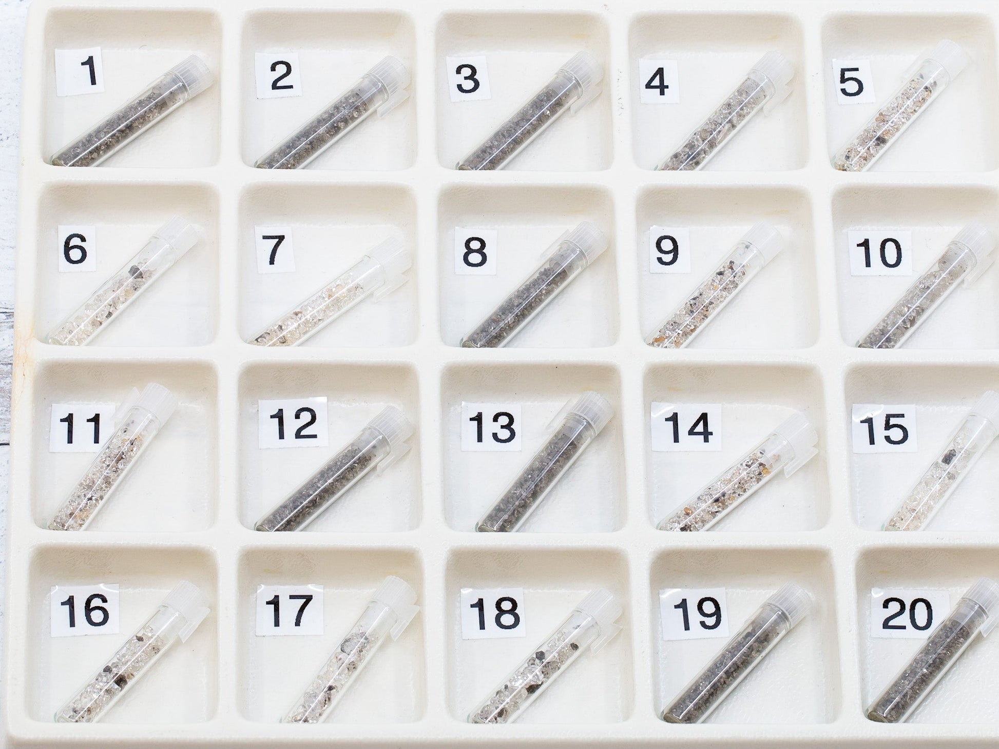 Herkimer Diamond Specimen In Vial - 1 pc.