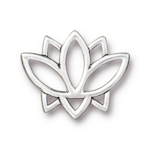 Large Open Lotus Link (4 Colors Available) - 2 pcs.
