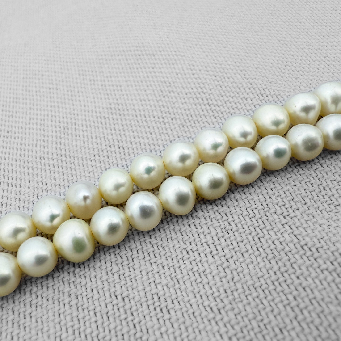 Light Lemon 5mm Potato Freshwater Pearl - 7.5" Strand (GEM530)-The Bead Gallery Honolulu