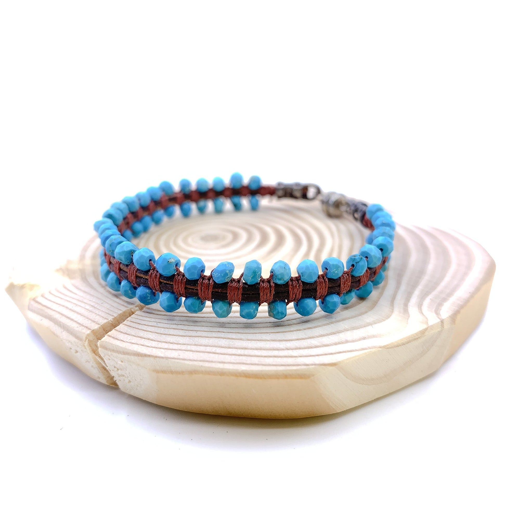 Love Story Bracelet Kit - Turquoise (KT171)-The Bead Gallery Honolulu