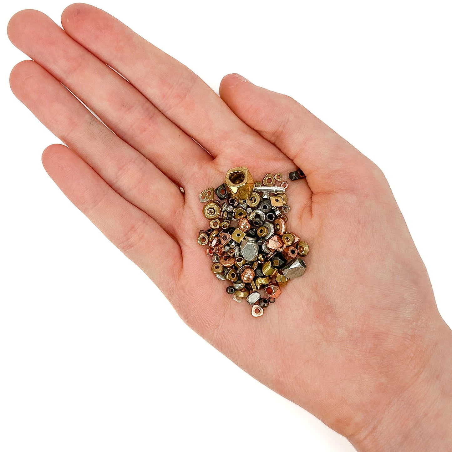 Mixed Metals Bead Mix (20 grams) - 1 bag (MIX026)-The Bead Gallery Honolulu