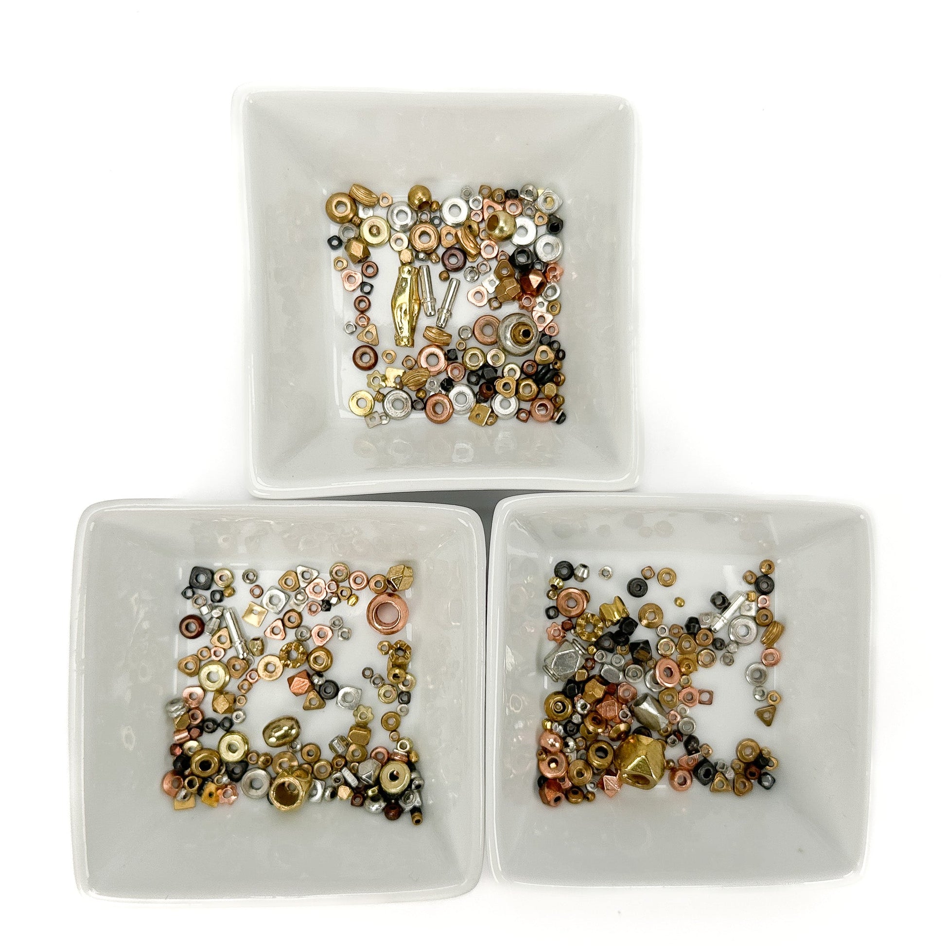 Mixed Metals Bead Mix (20 grams) - 1 bag (MIX026)-The Bead Gallery Honolulu