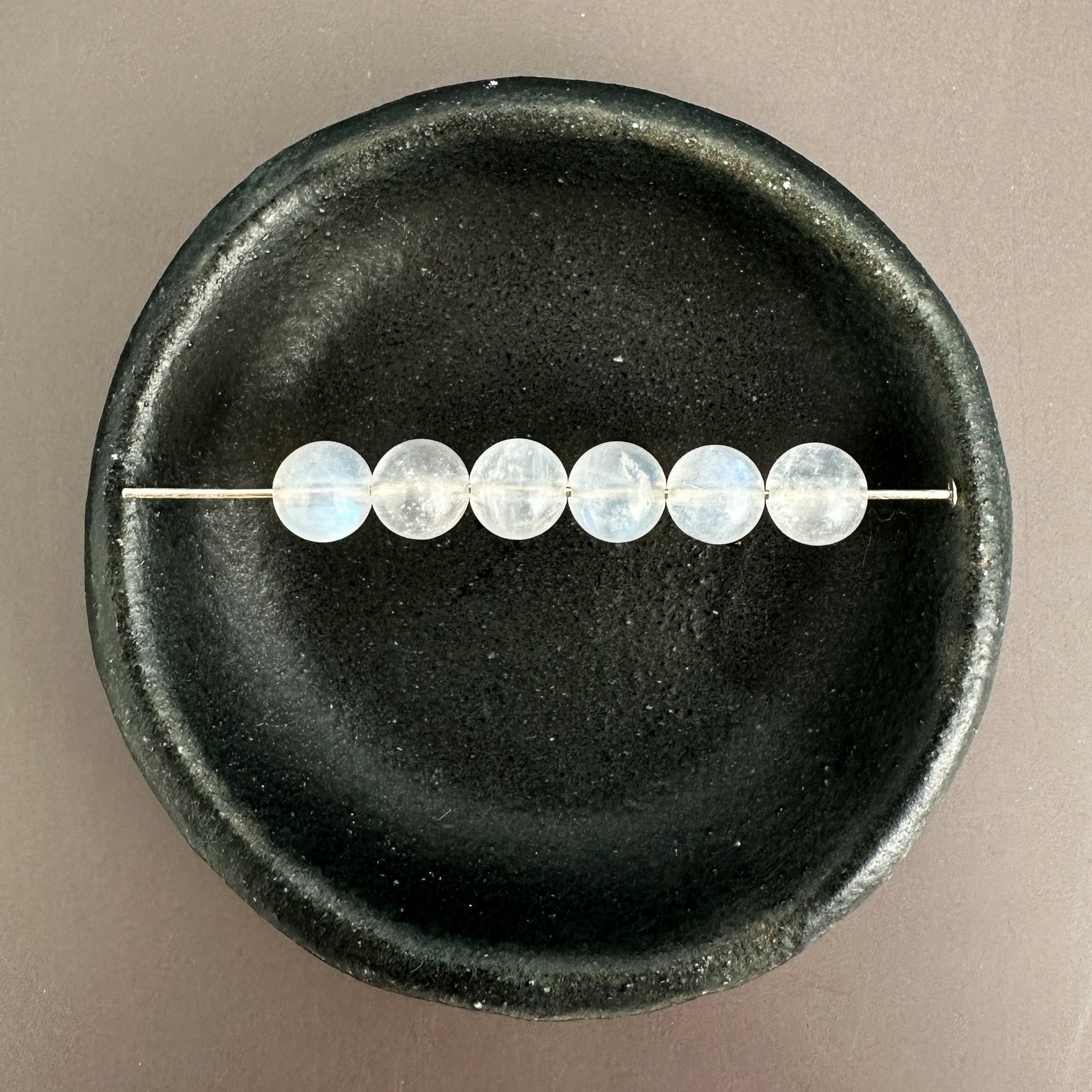 Rainbow Moonstone 6mm Smooth Round Bead - 6 pcs. (P3117)-The Bead Gallery Honolulu