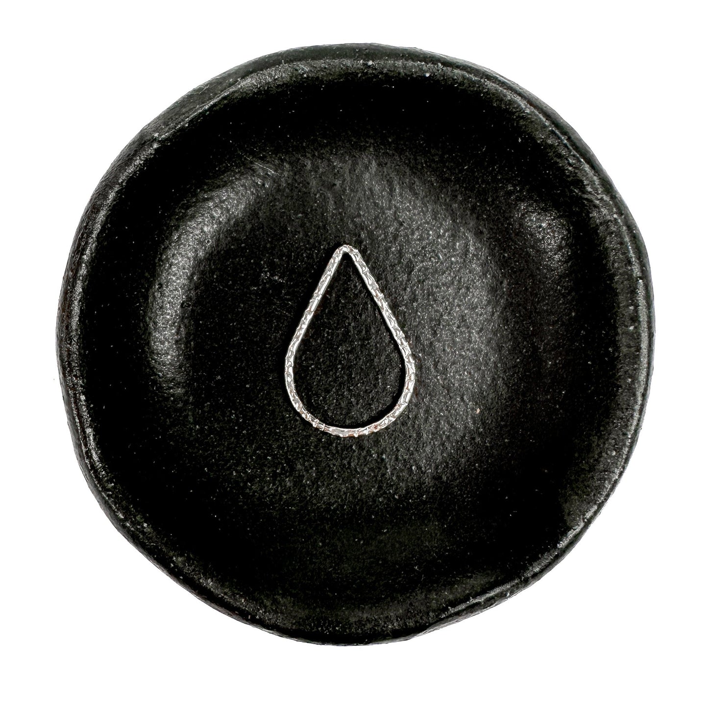 Silk Droplet Link (Sterling Silver) - 1 pc.(M704)-The Bead Gallery Honolulu