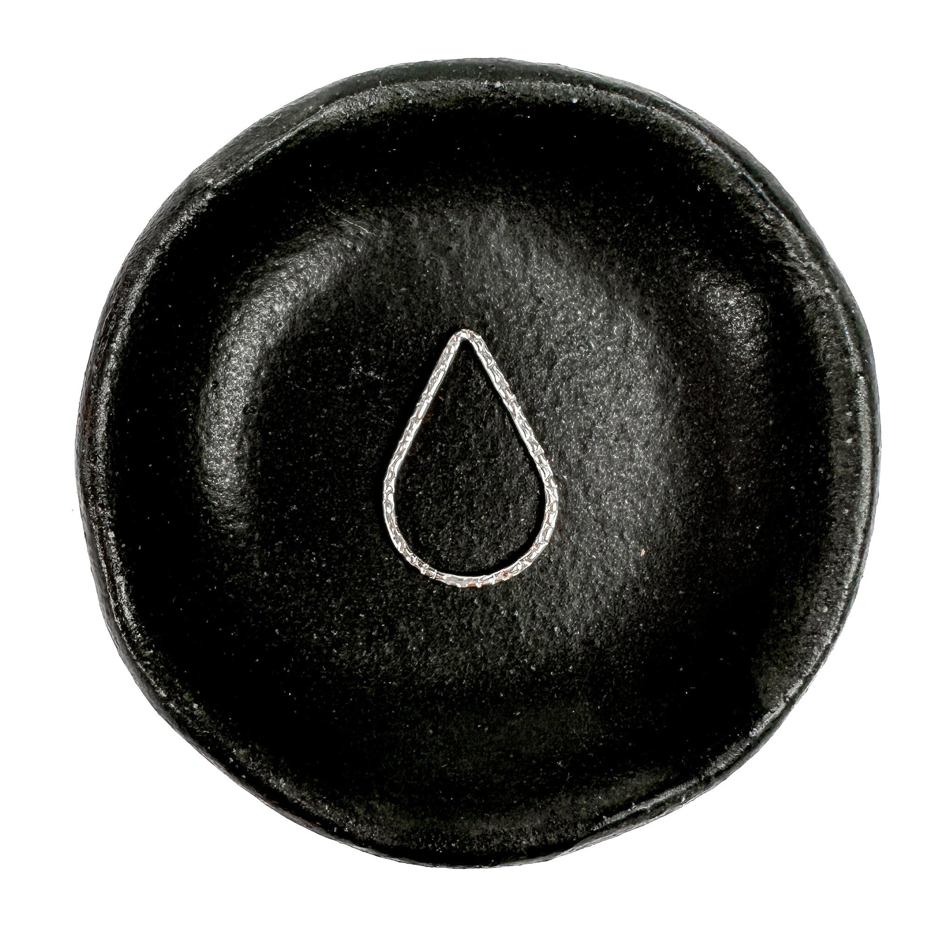 Silk Droplet Link (Sterling Silver) - 1 pc.(M704)-The Bead Gallery Honolulu