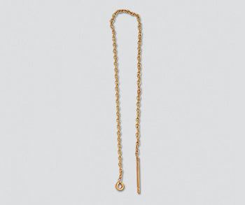 Simple Cable Threader Earring (Gold Filled) - 1 pair-The Bead Gallery Honolulu