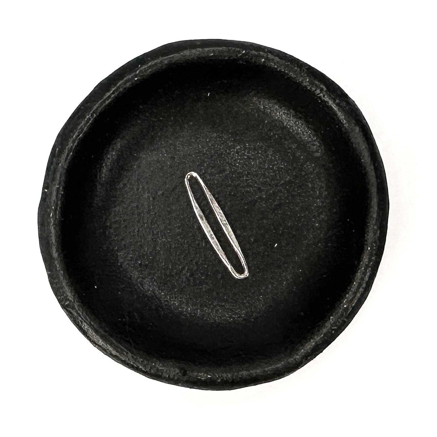 Small Skinny Oval Link (Sterling Silver) - 1 pc. (M1347)-The Bead Gallery Honolulu