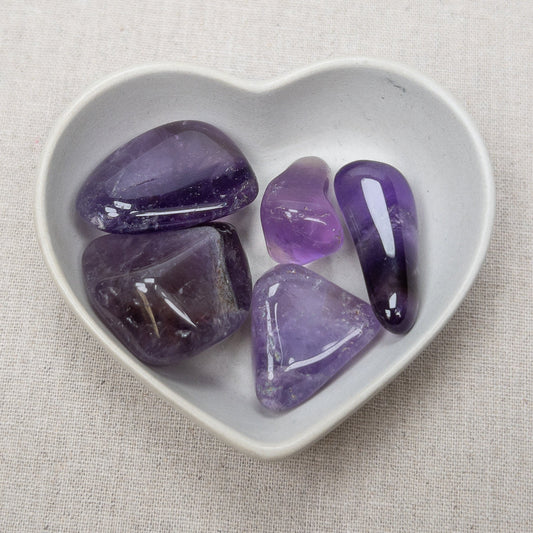 Small Tumbled Amethyst (Bolivian) - 1 pc.