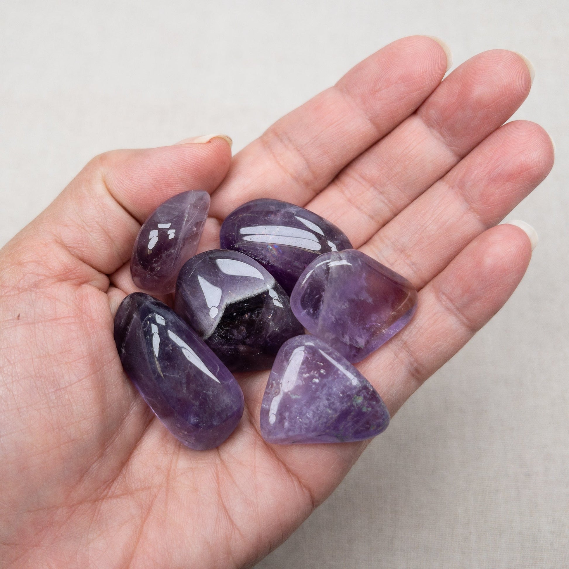 Small Tumbled Amethyst (Bolivian) - 1 pc.