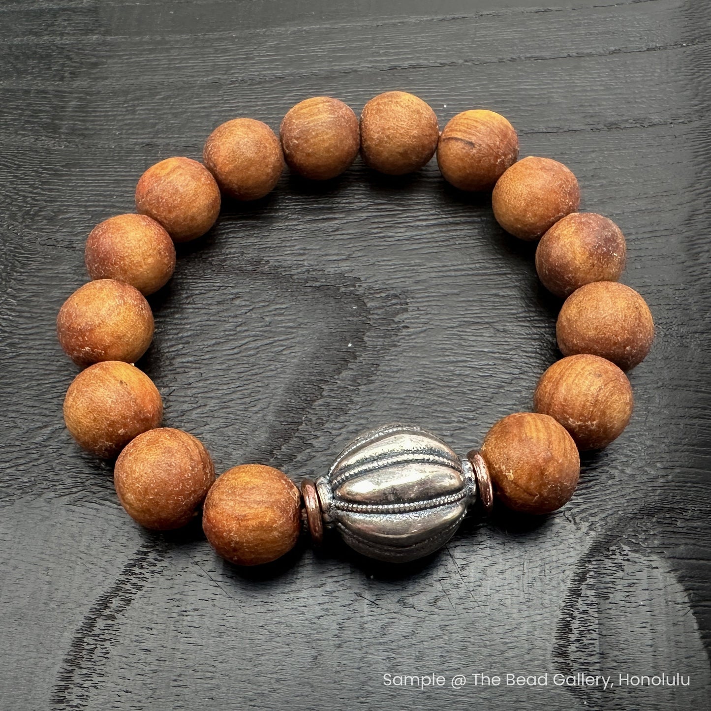 Super Melon Bead (Sterling Silver) - 1 pc. (M1170)-The Bead Gallery Honolulu