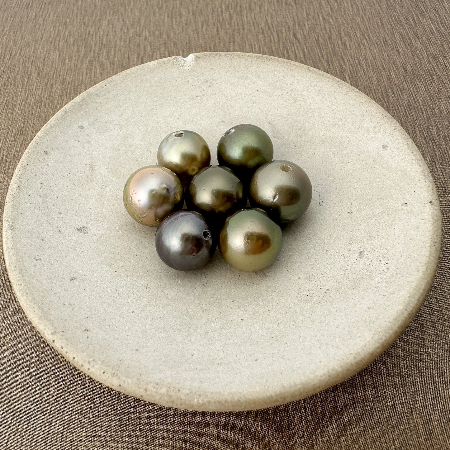 Tahitian Pearl Mixed Shape Medium Luster - 7 pcs. (P3260)-The Bead Gallery Honolulu