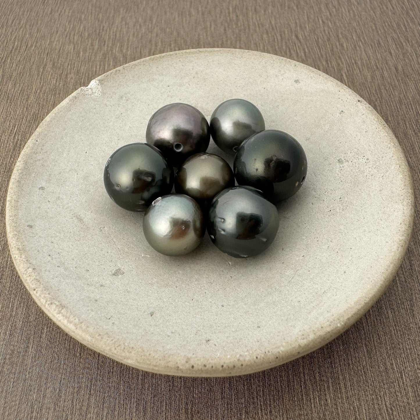 Tahitian Pearl Mixed Shape Medium Luster - 7 pcs. (P3260)-The Bead Gallery Honolulu