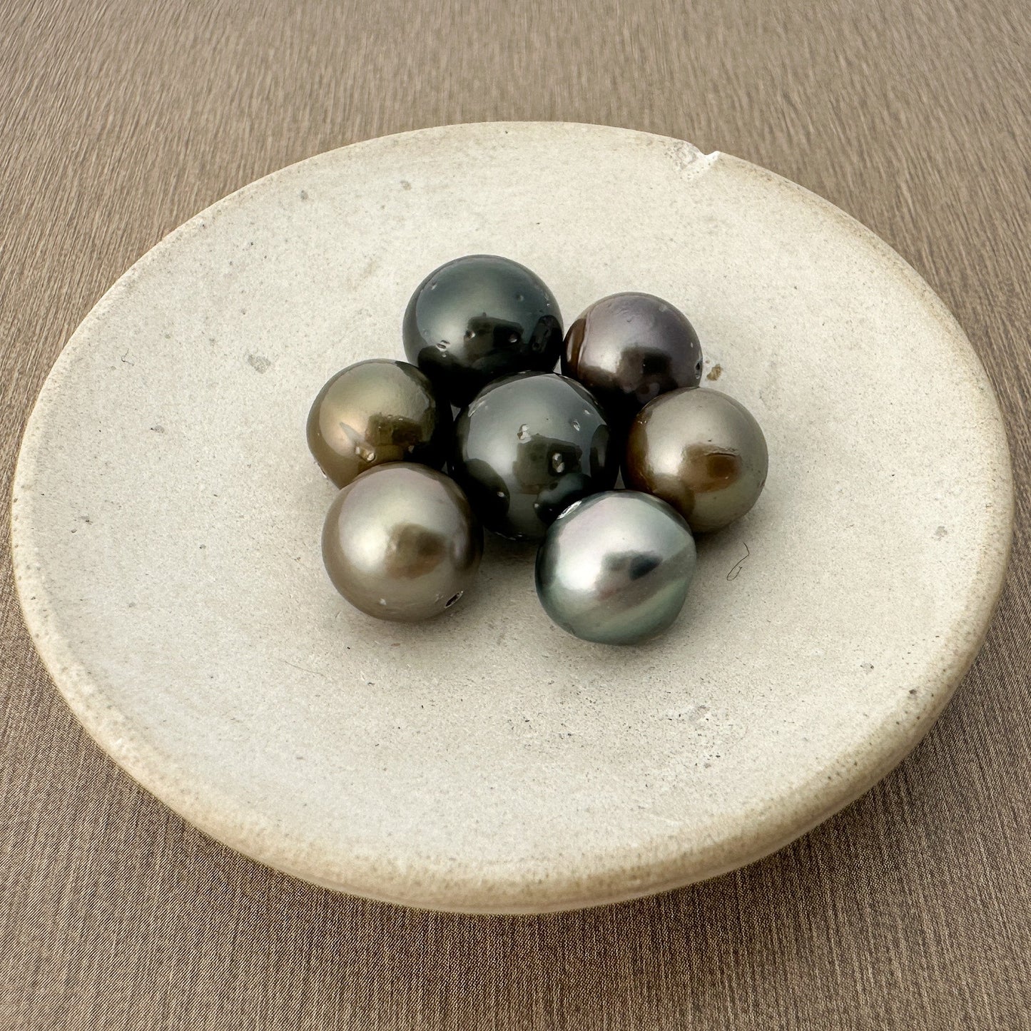 Tahitian Pearl Mixed Shape Medium Luster - 7 pcs. (P3260)-The Bead Gallery Honolulu